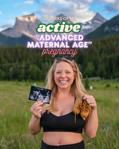 theworldpursuit Instagram post about Pregnancy after 35
