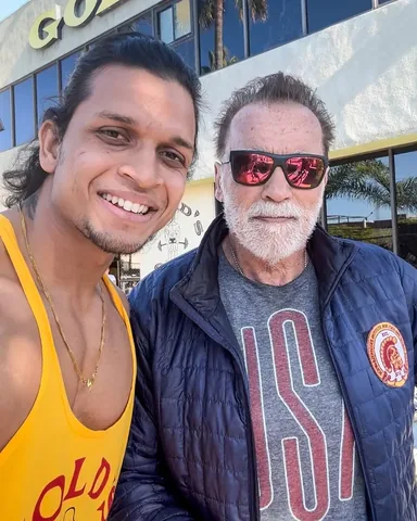 theyashanand Instagram post about Celebrity meeting