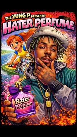 theyungp Instagram post about Hater Perfume promotion