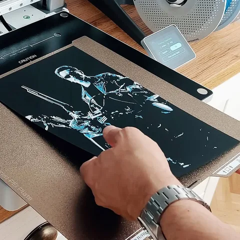 thisisetv Instagram post about 3D printing studio setup