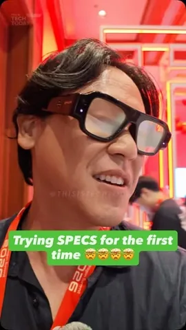 thisistechtoday Instagram post about Snapchat Specs XR glasses