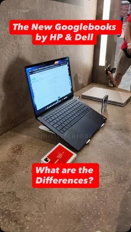 thisistechtoday Instagram post about Googlebook comparison