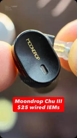 thisistechtoday Instagram post about Moondrop Chu III wired IEMs
