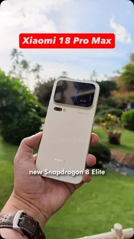 thisistechtoday Instagram post about Xiaomi 18 Pro Max smartphone