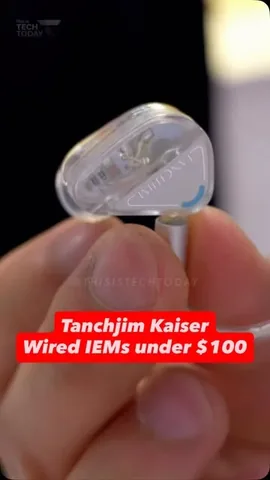 thisistechtoday Instagram post about Tanchjim Kaisers wired IEMs