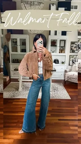 this_lovely_life_of_mine Instagram post about Walmart fall capsule wardrobe