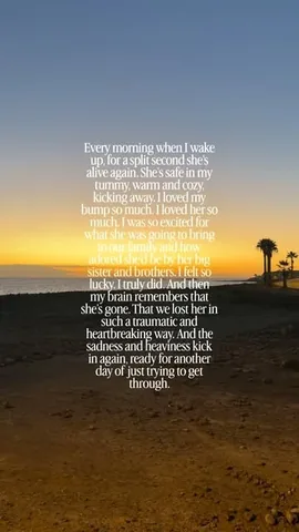 thismamalife Instagram post about Grief after pregnancy loss