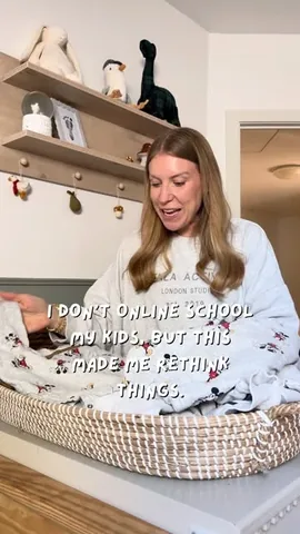 thismamalife Instagram post about Online education
