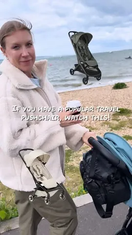 thismamalife Instagram post about Travel stroller features