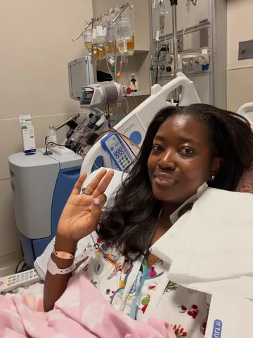 thiswellplannedlife Instagram post about Plasmapheresis treatment