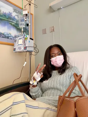 thiswellplannedlife Instagram post about Infusion treatment