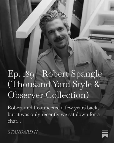 thousandyardstyle Instagram post about Podcast interview