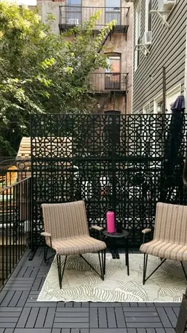 threadability Instagram post about Patio privacy design