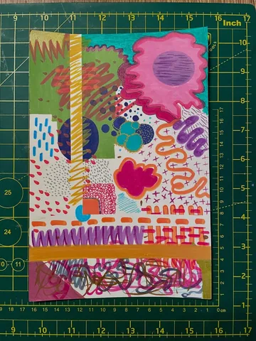 thrive_withmeg Instagram post about Creative practice
