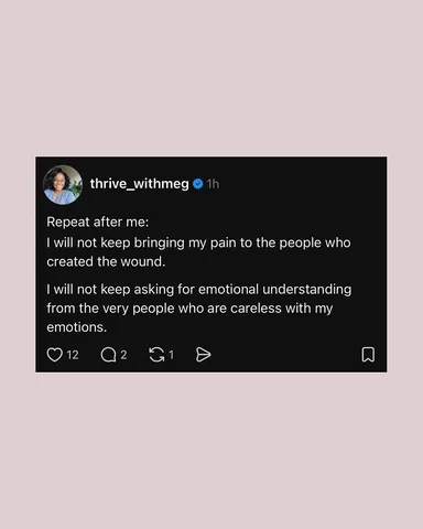 thrive_withmeg Instagram post about Emotional capacity