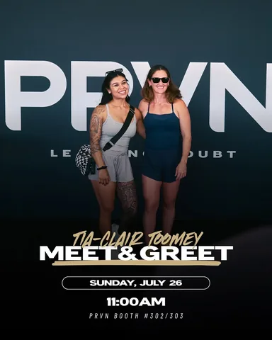tiaclair1 Instagram post about Fitness event appearance
