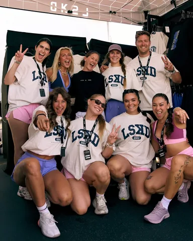 tiaclair1 Instagram post about Brand booth appearance