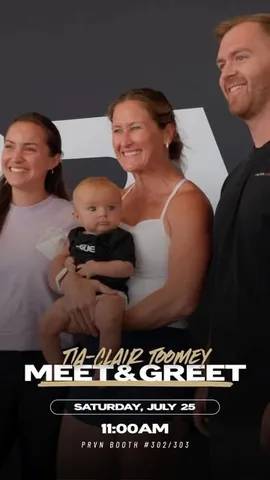 tiaclair1 Instagram post about Athlete meet and greet