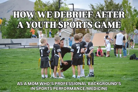 tiawiththefam Instagram post about Post game parenting