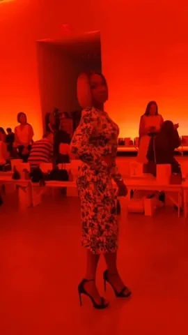 tiffanyhaddish Instagram post about Prabal Gurung runway show