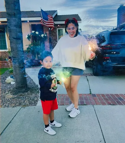 tiffyquake Instagram post about Independence Day