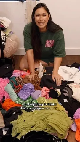 tiffyquake Instagram post about Closet organization
