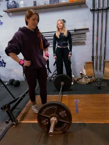 tildaselbyfit Instagram post about Training conversation