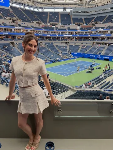 tilerpeck Instagram post about US Open experience
