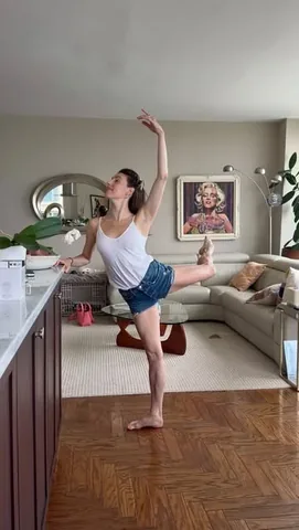 tilerpeck Instagram post about Ballet movement