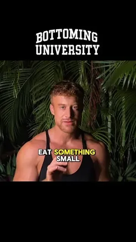 timjamesfit Instagram post about Bottoming meal timing rule