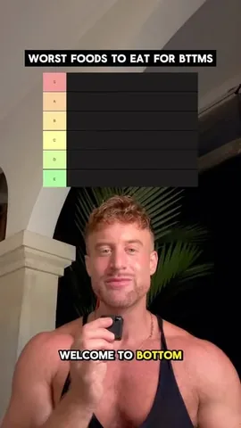 timjamesfit Instagram post about Food ranking before bottoming