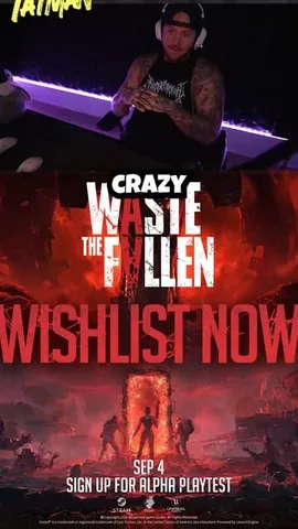 timthetatman Instagram post about Waste The Fallen promotion