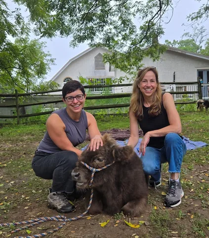 tmistick Instagram post about Animal sanctuary visit
