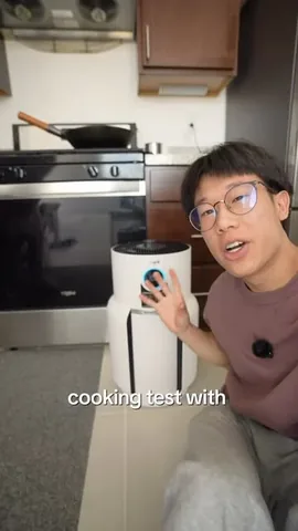 tonytechbytes Instagram post about Air purifier testing