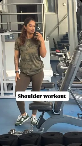 trainhard_suviti Instagram post about Shoulder workout