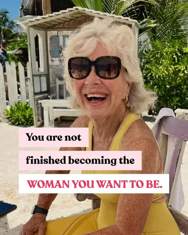 trainwithjoan Instagram post about Starting anew with age