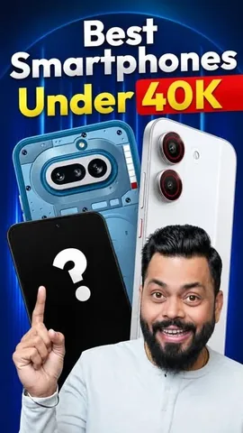 trakintech Instagram post about Smartphones under Rs. 40,000