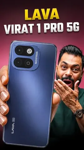 trakintech Instagram post about Lava Virat V1 Pro 5G