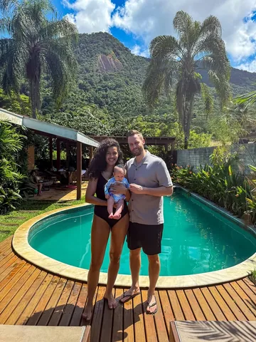 travelcoupledream Instagram post about Family travel to Brazil
