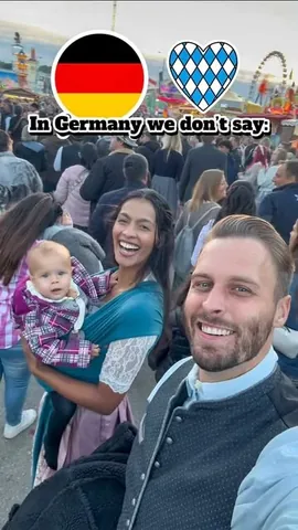 travelcoupledream Instagram post about Oktoberfest with a baby