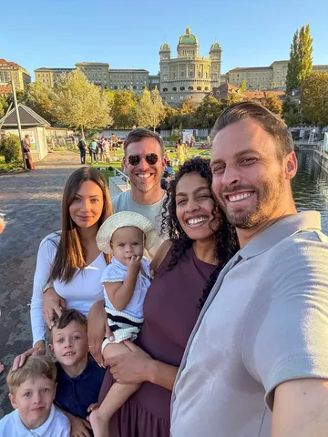 travelcoupledream Instagram post about Friends and family outing in Bern