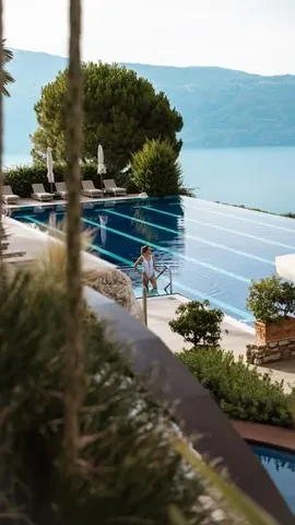 travelmonster.nl Instagram post about Lefay Resort Lago di Garda wellness retreat