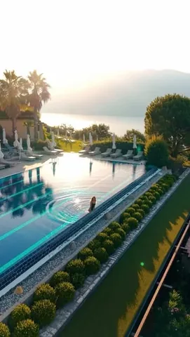 travelmonster.nl Instagram post about Lefay Resort Lago di Garda