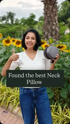travelmynation Instagram post about Frido travel neck pillow