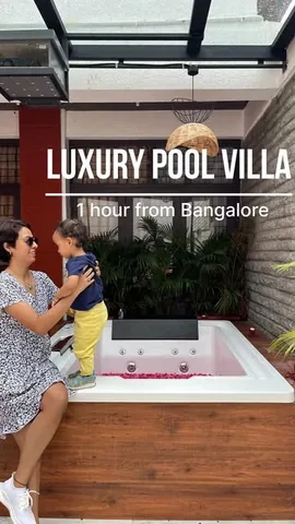 travelmynation Instagram post about Weekend pool villa getaway