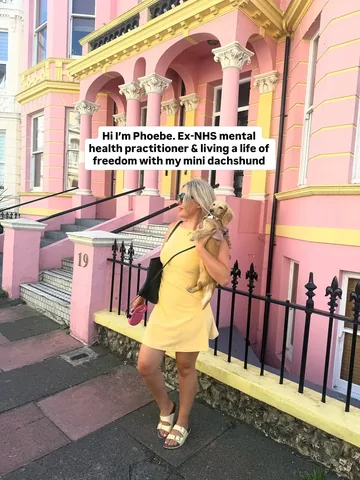 travelwithjoeandphe Instagram post about NHS career transition