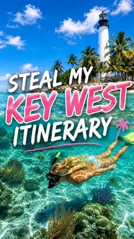 trendyheidi Instagram post about Key West travel itinerary