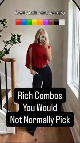 trendyheidi Instagram post about Color combinations in fashion