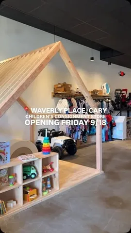 trianglefamiliesexplore Instagram post about Retail store opening