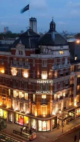 twinbrett Instagram post about Harvey Nichols business future
